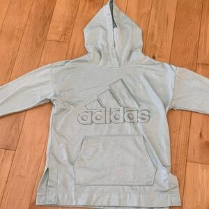 Adidas Kids light teal Hoodie